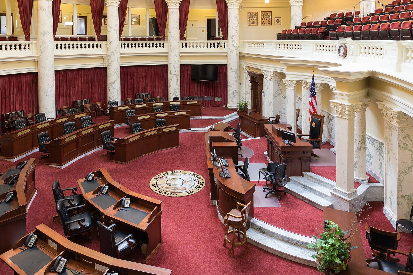 Idaho State Capitol Senate chamber